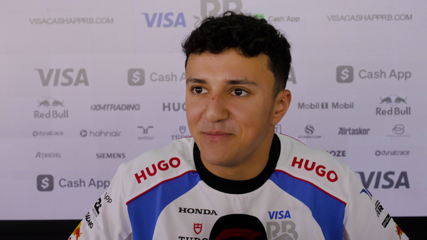 Hadjar 'more than eager' to bounce back in Mexico City after 'horrible weekend in Austin'