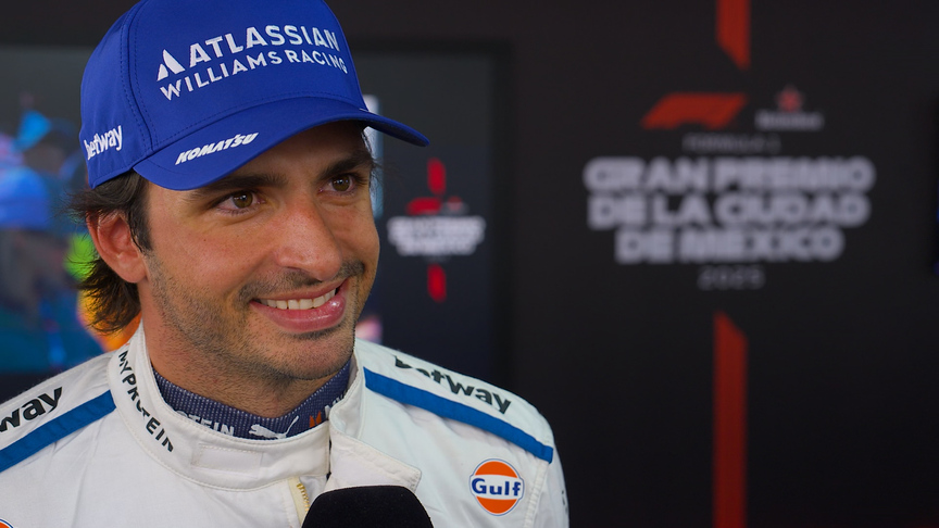 Sainz beaming after ‘very good lap’ seals Q3 slot in Mexico