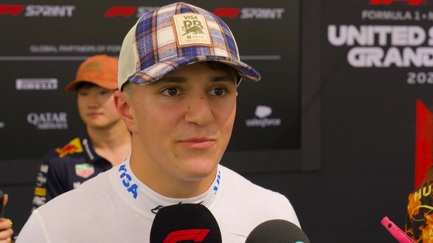 P12 Hadjar surprised by 'good pace' after dramatic Sprint start