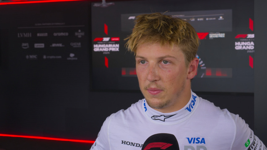 'It's good to be in Q3' - Lawson delighted to make top ten after 'difficult weekend'