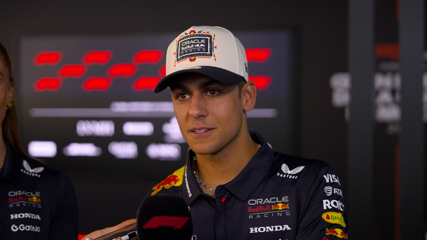 ‘Going into the session I was quite nervous’ admits Lindblad after FP1 run