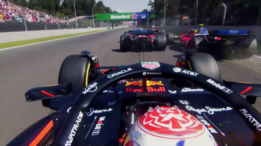 2025 Mexico City Grand Prix: Best race start onboards