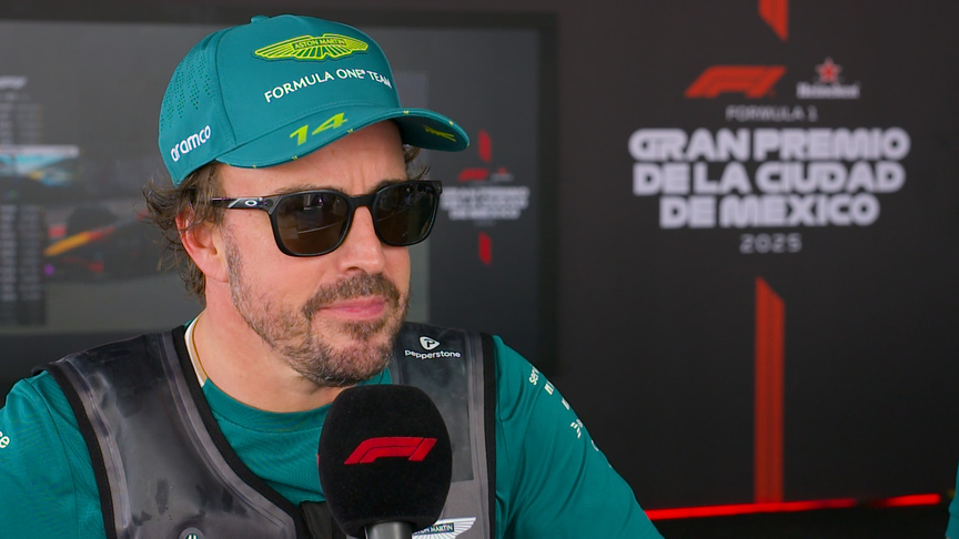 Alonso reveals brake issue forced his DNF in Mexico